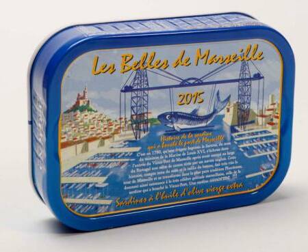 Sardines à l'huile d'olive vierge extra 2017