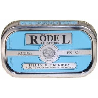 Filet de sardines sans peau et sans arête à l'huile d'olive