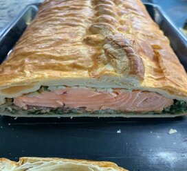 Koulibiac de saumon Maison