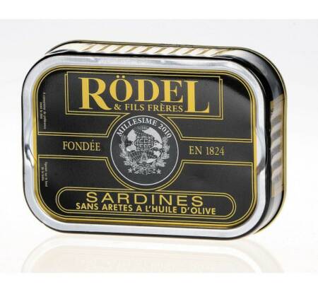 Sardines sans arêtes à l'huile d'olive 2018