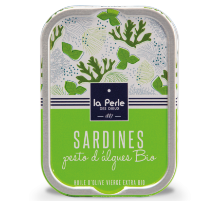 Sardines au pesto d'algues BIO