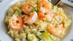 Risotto aux crevettes